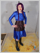  Full gunge test of a Hall servants uniform featuring Prudence, the Houskeeper,  