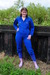 Blue Boilersuit Hosedown view details of set gm-4h016, Miss Abigail cleans up after a day on the mudbanks