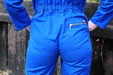 Blue Boilersuit Hosedown view details of set gm-4h016, Miss Abigail cleans up after a day on the mudbanks